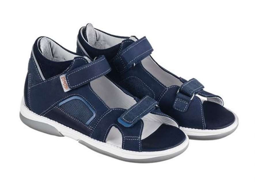 Priser på Memo Capri, sandal, navy - sandal med ekstra støtte